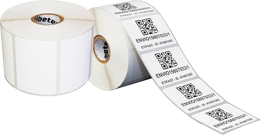 Etiquetas autoadhesivas para código de barras