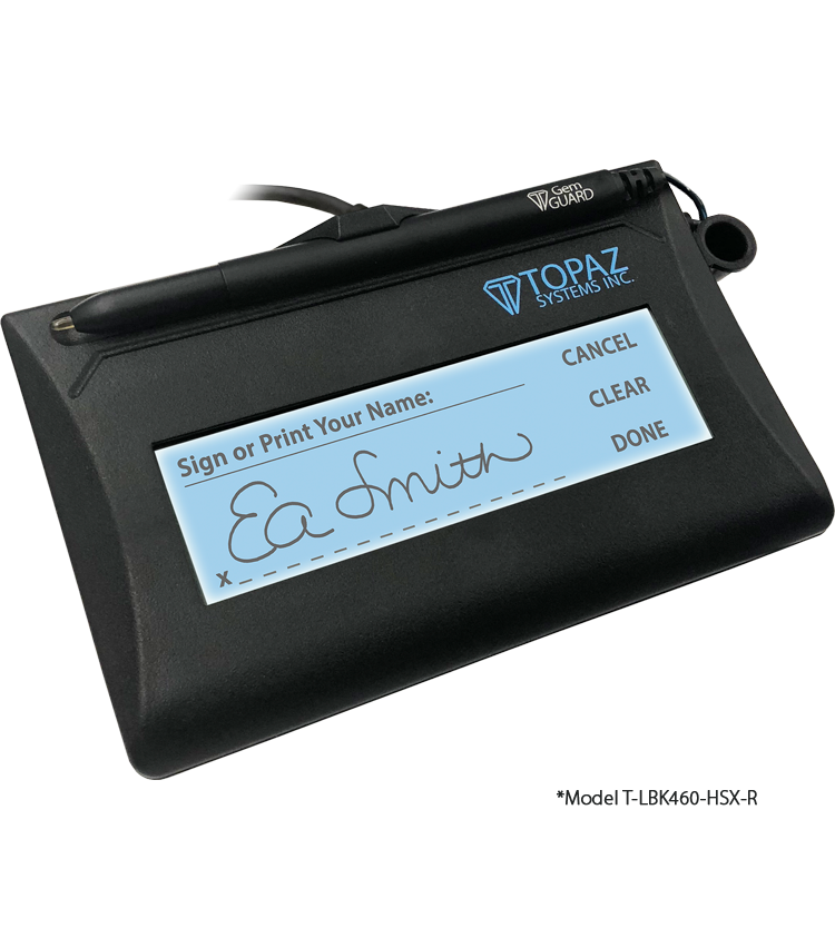 Topaz SigLite LCD 1×5