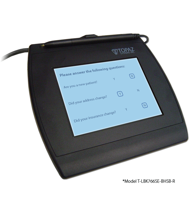Topaz SignatureGem LCD 4×5